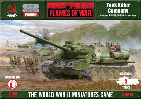 Flames of War SBX14 Tank Killer Company